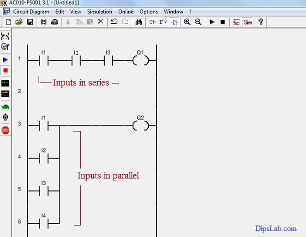 ladder logic program calculator