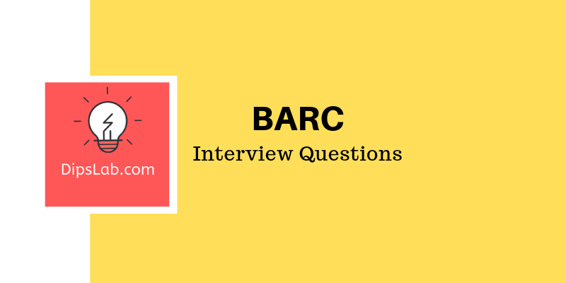 BARC interview questions