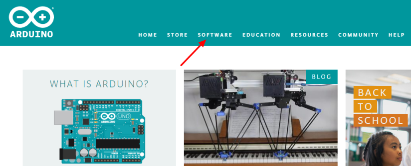 Arduino software official 