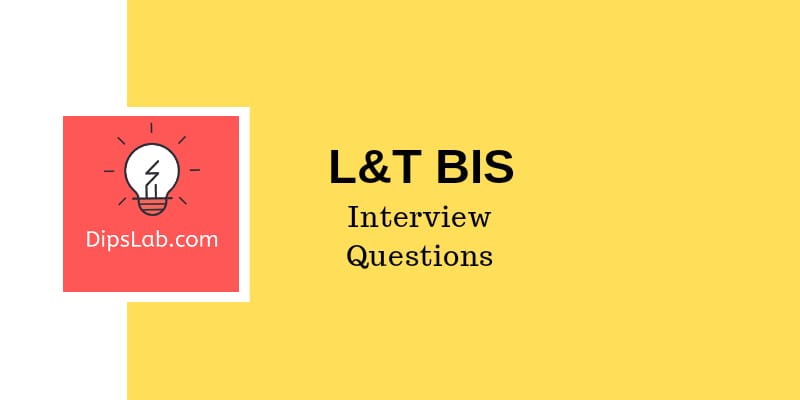 L&T Interview questions