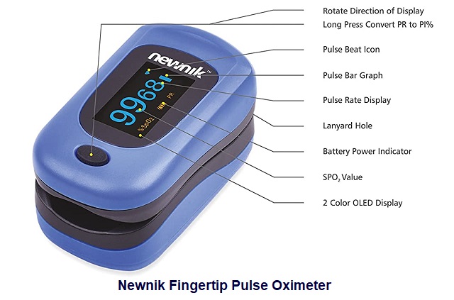 Newnik Fingertip Pulse Oximeter