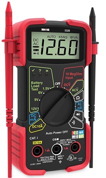 Innova Equus 3320 Auto-Ranging Digital Multimeter