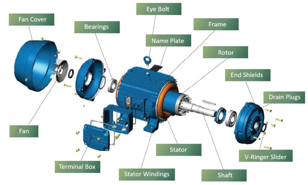 Diagram Of Electric Motor And Generator At Bobby Cook Blog